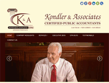 Tablet Screenshot of kondlercpa.com